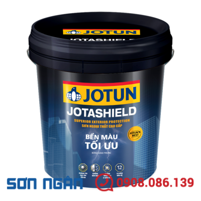 Sơn ngoại thất cao cấp Jotashield bền màu tối ưu
