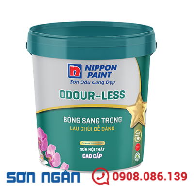 Sơn Nippon Odour-less bóng sang trọng