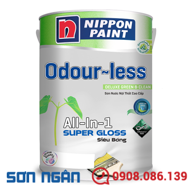 Sơn odour-less All-in-1 Siêu bóng