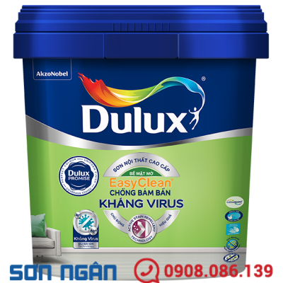 Sơn nội thất Easyclean chống bám bẩn kháng virus - Bề mặt mờ