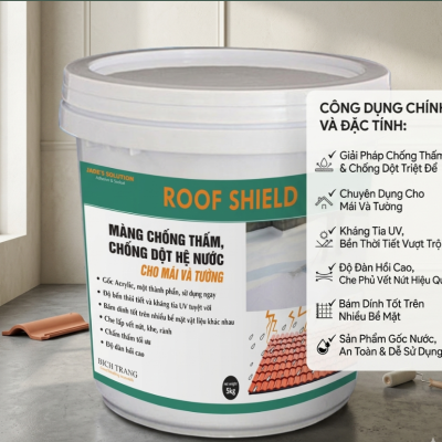Keo chống thấm cho tường và mái nhà Roof Shield