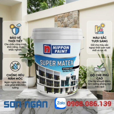 Sơn ngoại thất Super Matex