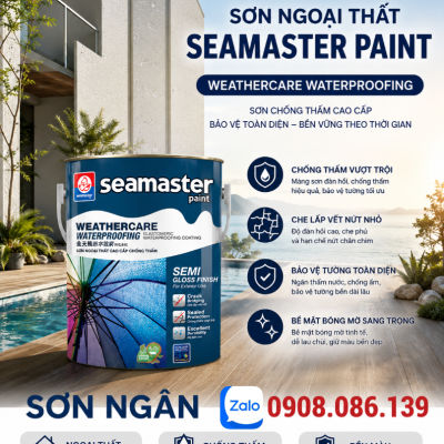Sơn Ngoại Thất Weathercare Waterproofing