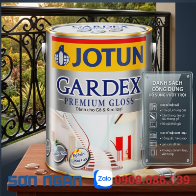 Sơn dầu Gardex Premium Gloss cao cấp