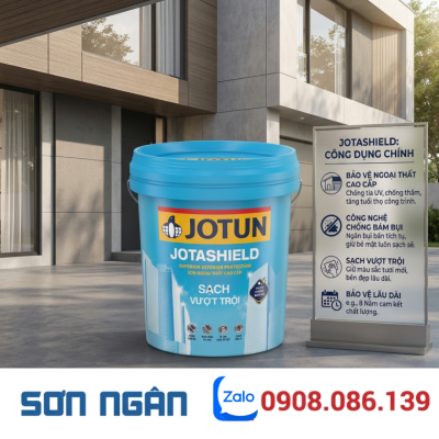 Sơn ngoại thất Jotashield sạch vượt trội