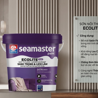 Sơn Nội Thất Seamaster Ecolite Easy to Clean